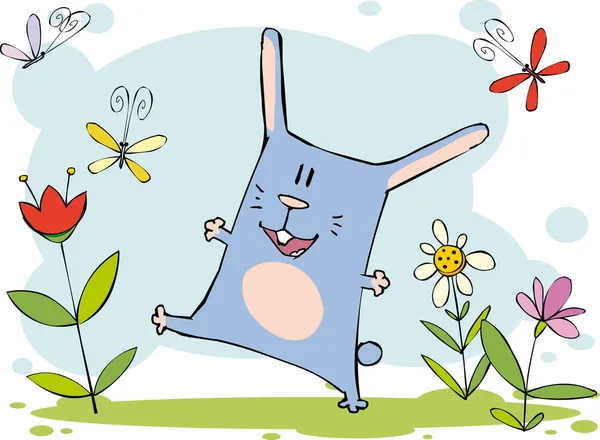 funny bunny pics. Stock Vector: Funny bunny