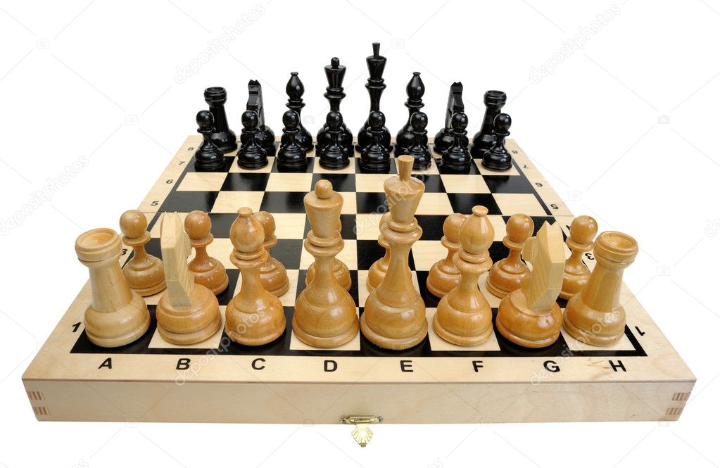 chessboard with pieces