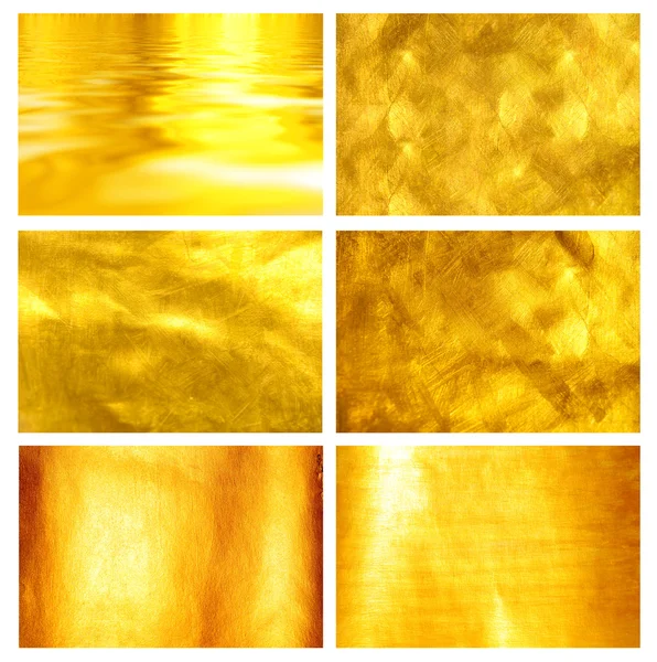 Collection fine brushed golden texture