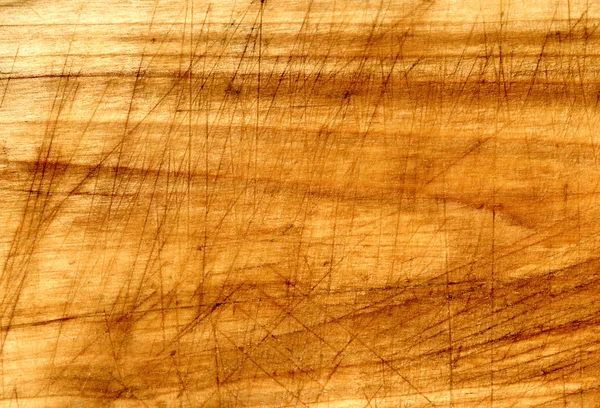 Scratched surface of wood