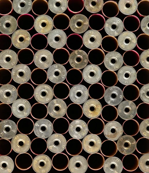 Background from hunting gun cartridges