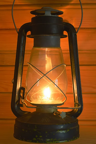 Old antique oil lantern