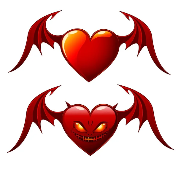 pics of hearts with wings. Two Hearts with wings