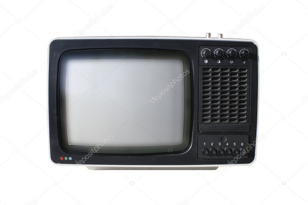 Old analog TV set — Stock Photo © Observer 1011280