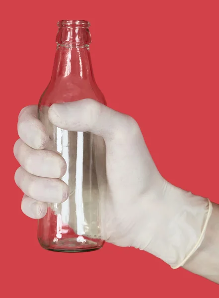 Bottle in hand
