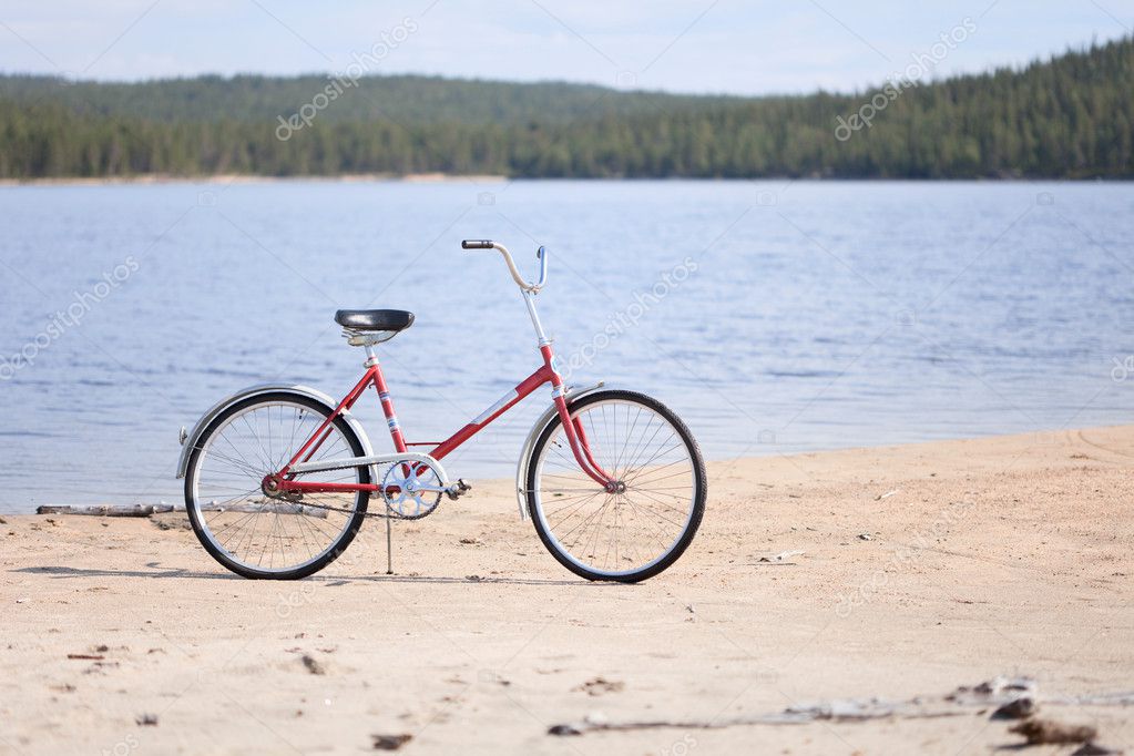 Old Red Bicycle