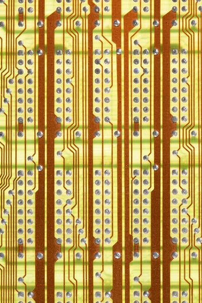 Retro circuit board background