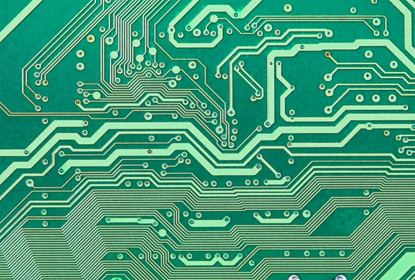Texture of green electronic plate