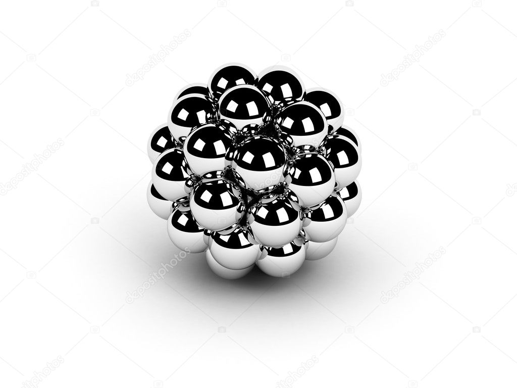 Chrome spheres ??? Stock Photo ?? garloon 1019879