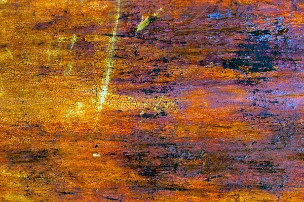Grunge paint on metal background