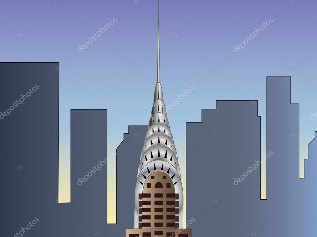Chrysler Building Silhouette