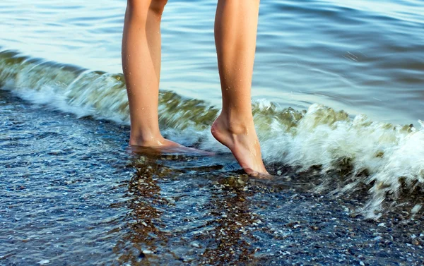 Nice legs in water