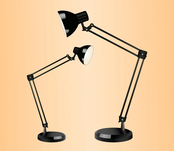 Desk Lamps on Desk Lamps   Stock Vector    Bedolaga  1393537