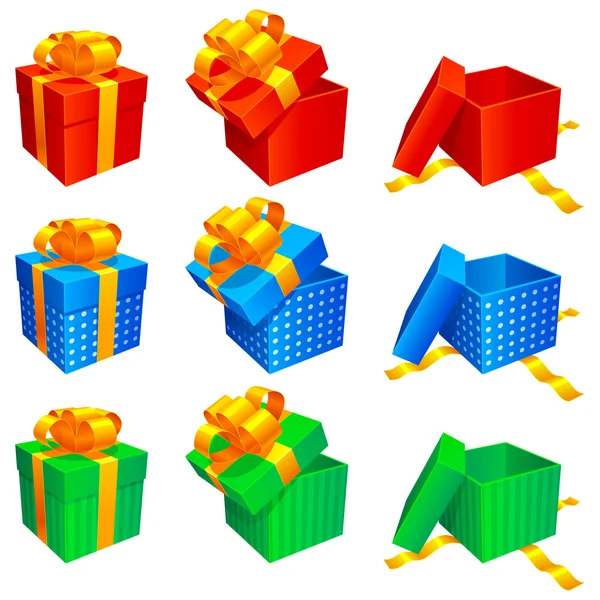 free gift box vector. Vector: Vector gift boxes.