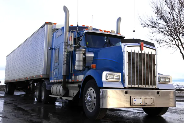 Classical american truck outdoors by konstantin32 Stock Photo