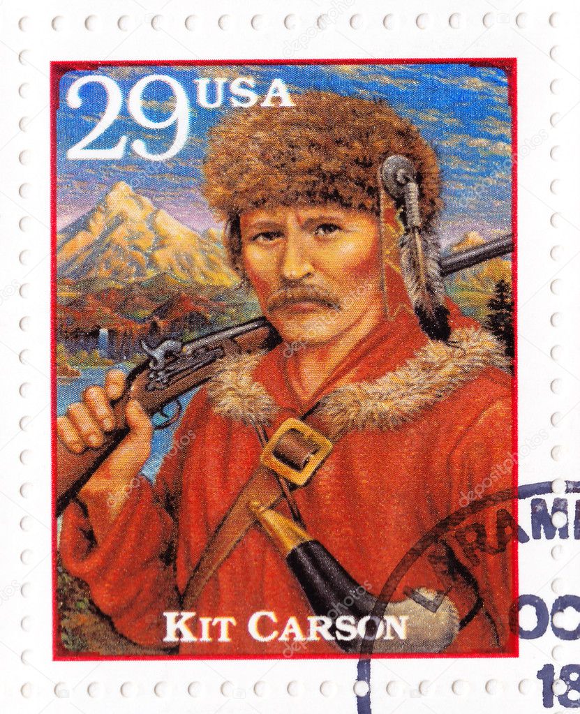 Stamp show Kit Carson - Stock I...