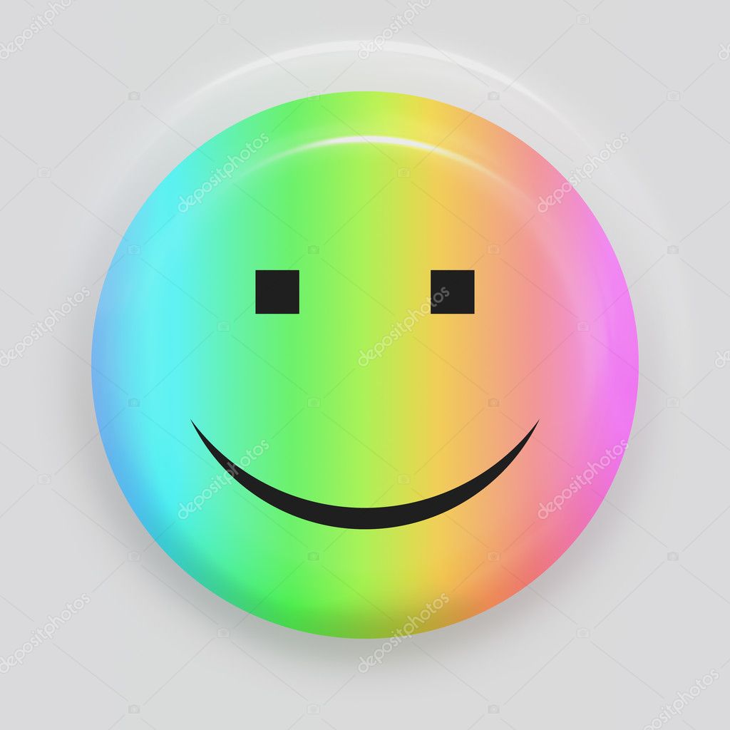 Rainbow Smiley Face