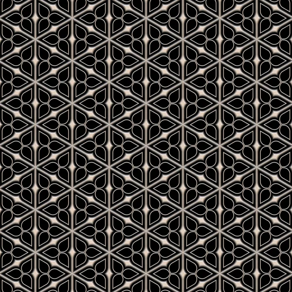 Metal victorian flower pattern