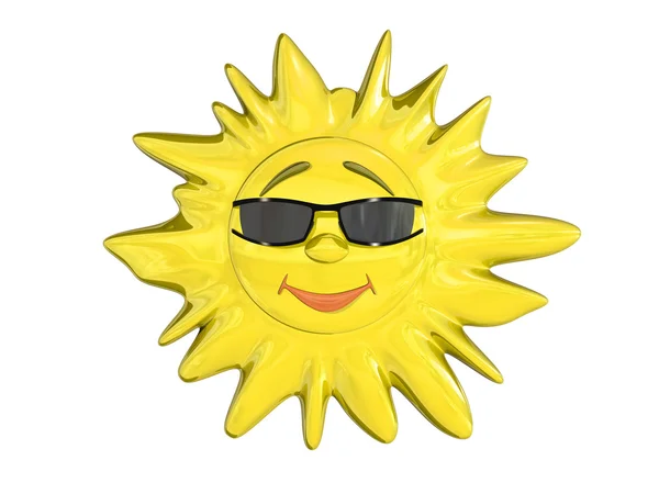 Cartoon sun — Stock Photo © anyunoff #1073525