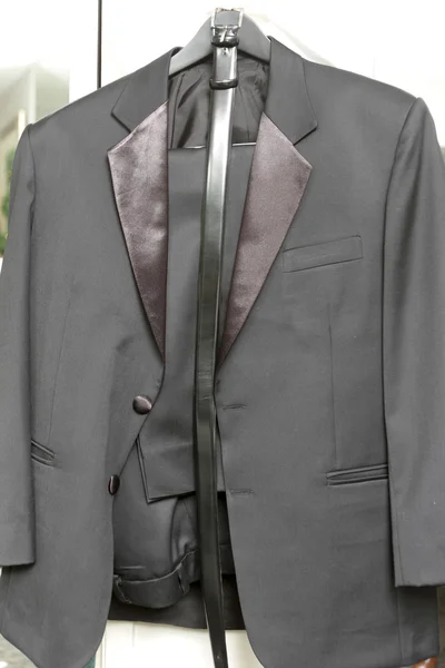 mens in wedding tuxedos vector