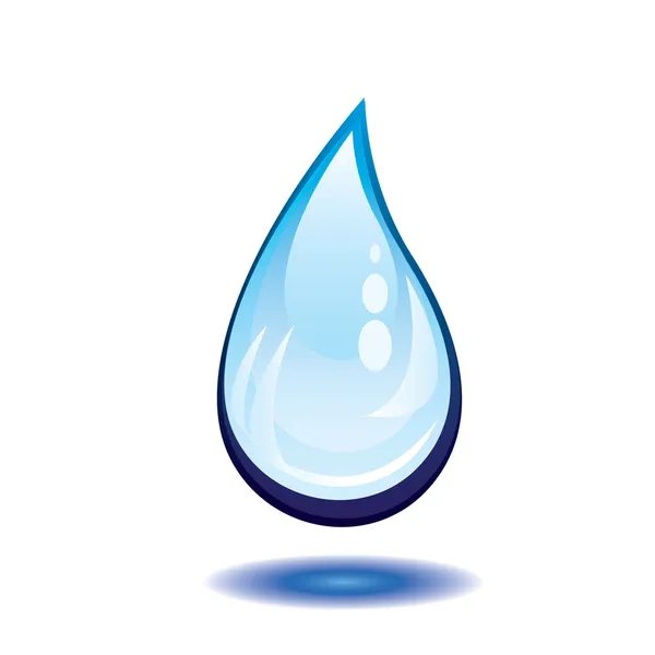 water droplet art. Stock Vector: Water drop