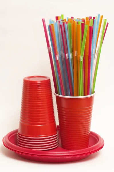 Party disposable tableware set