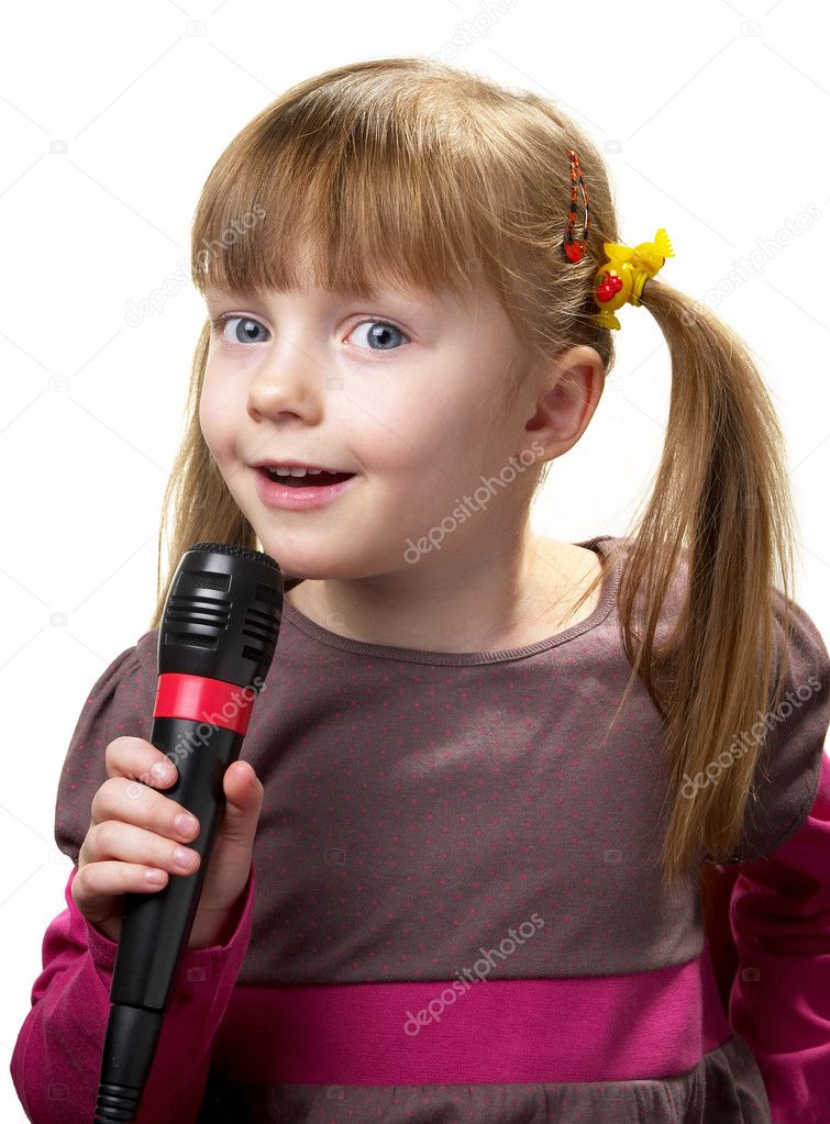 little girl singer