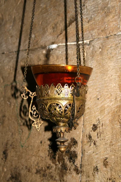 Lamp in the Church of the Holy Sepulchre