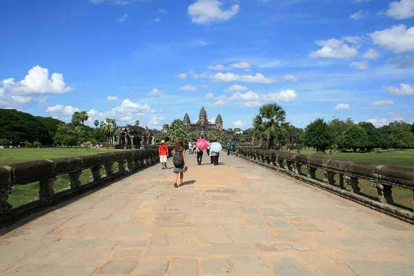 Way to the Angkor Wat