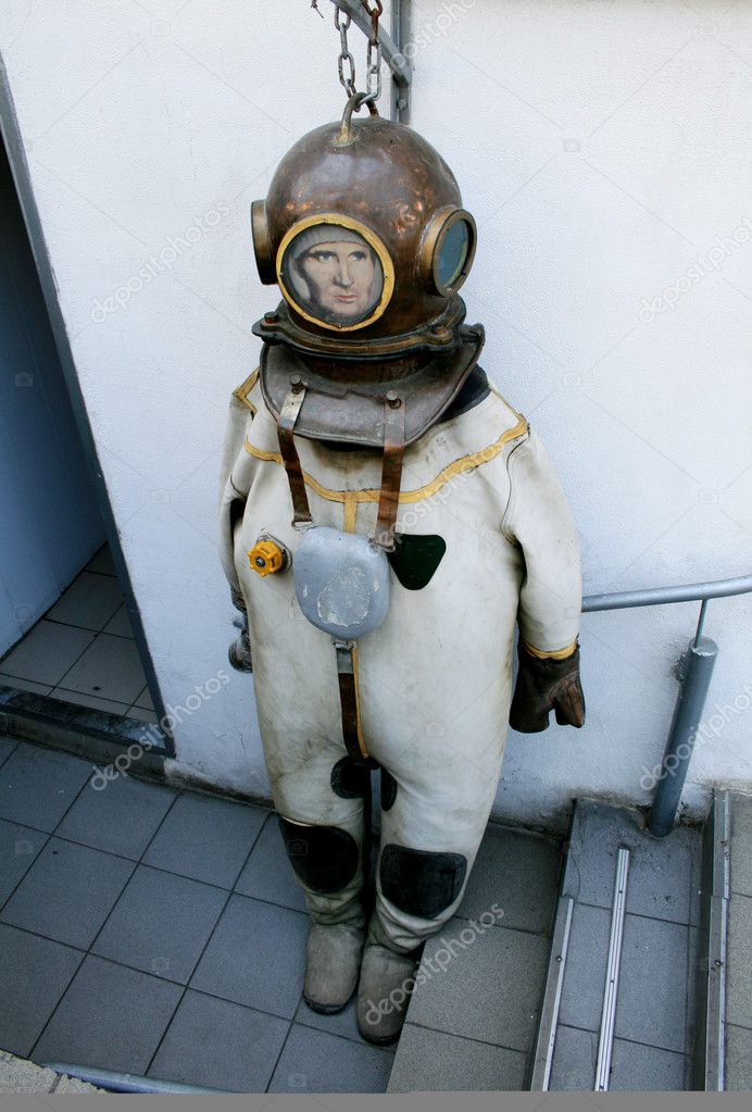 Old Fashioned Diving Suit — Stock Photo © Missbobbit 1280471