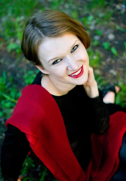 Red Black Dress