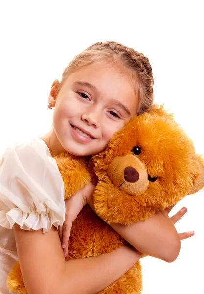girls with teddy bears. Little Girl And Teddy Bear