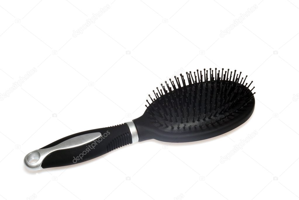 black hair comb