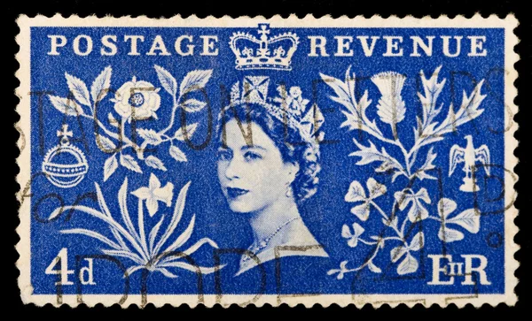 Vintage UK postage stamp