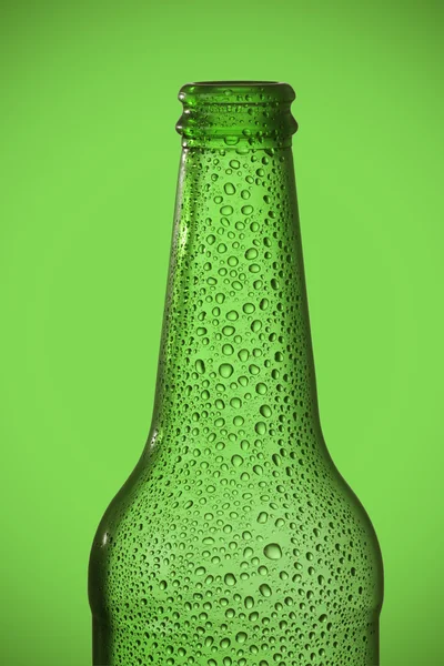 beer bottle vector. Stock Photo: Green eer bottle