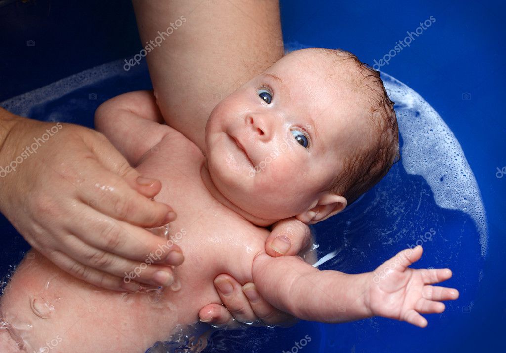 Baby In Bathtub