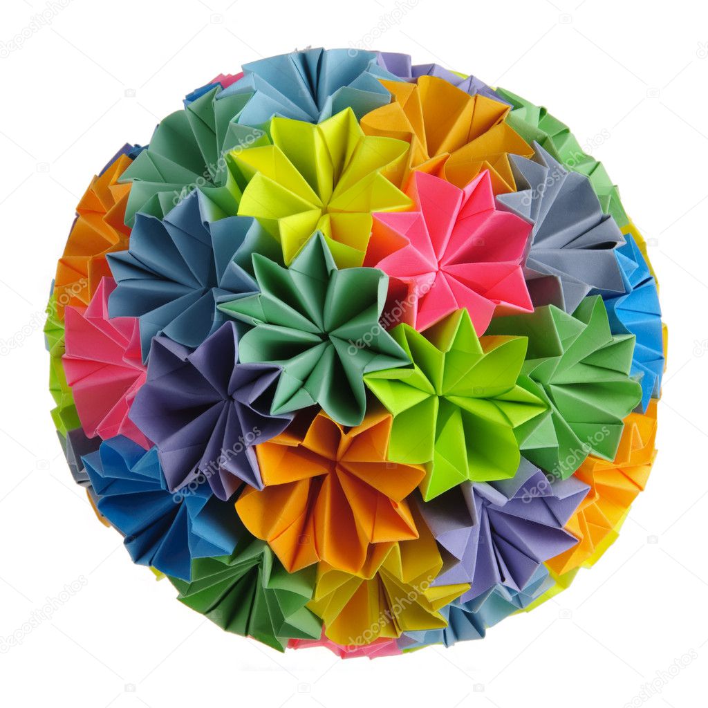 rainbow.jpg rainbow Origami  kusudama origami depositphotos_2187629 kusudama