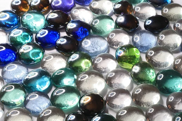 Glass decorative stones