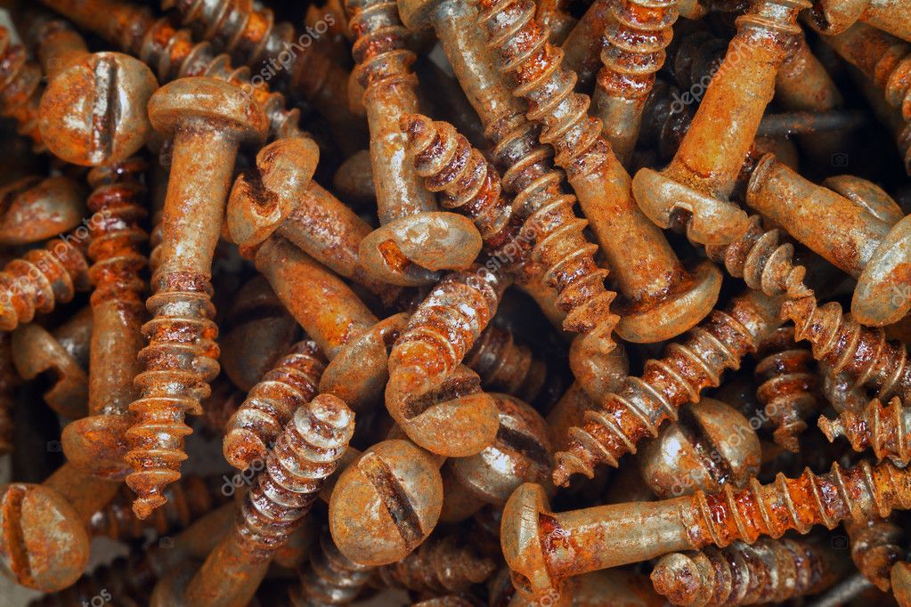 Rusty screws — Stock Photo © krugloff 1175823