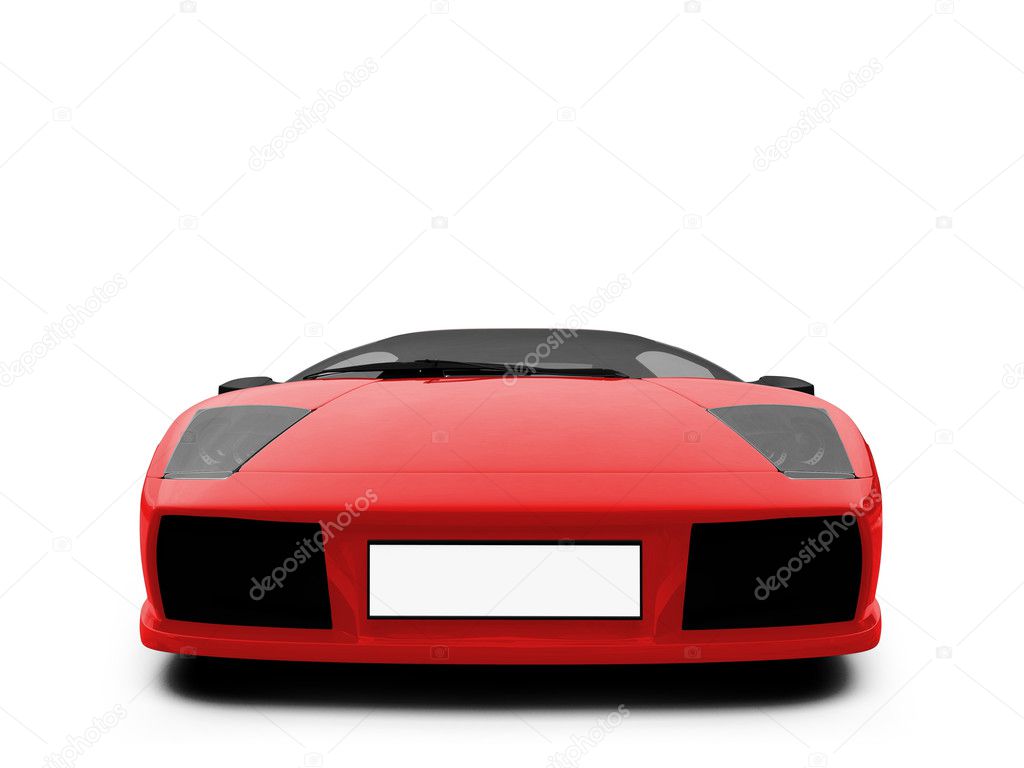 Ferrari White Background