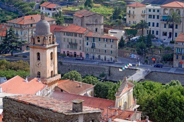 View of medieval town in Italy