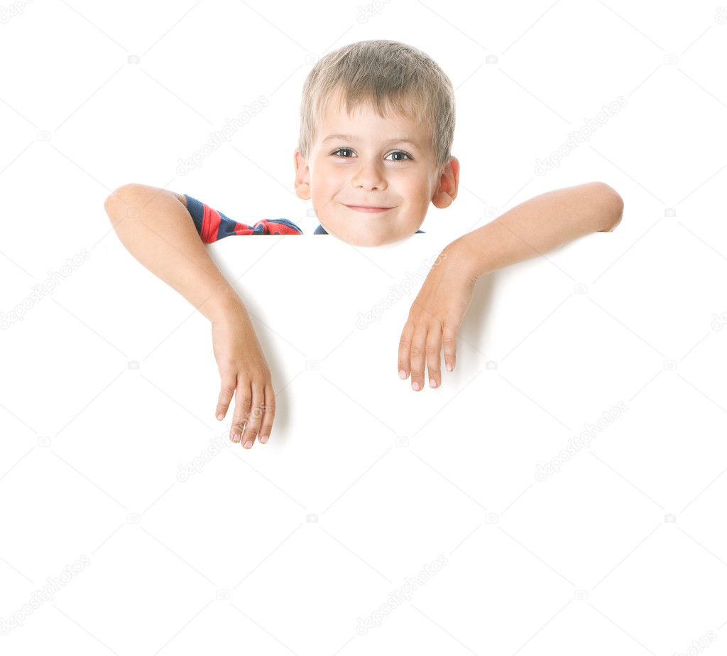 boy holding