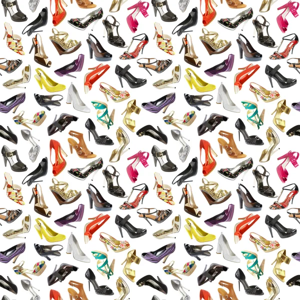 Seamless background from shoes