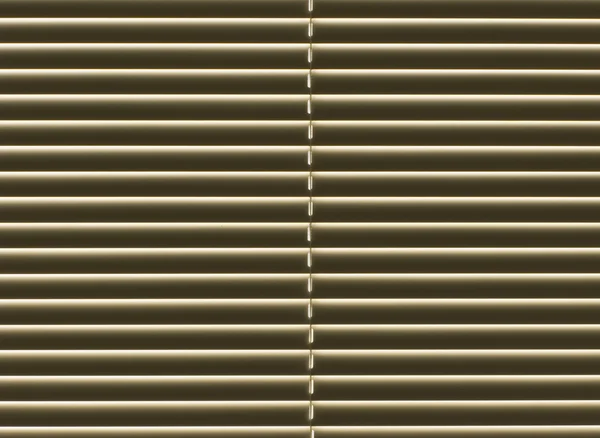 Closed window blinds