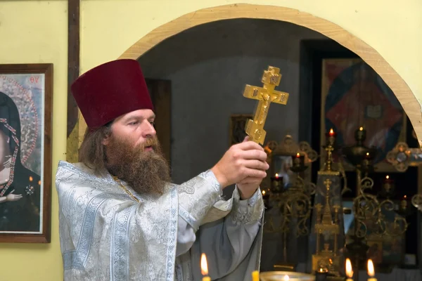 The Russian orthodox priest