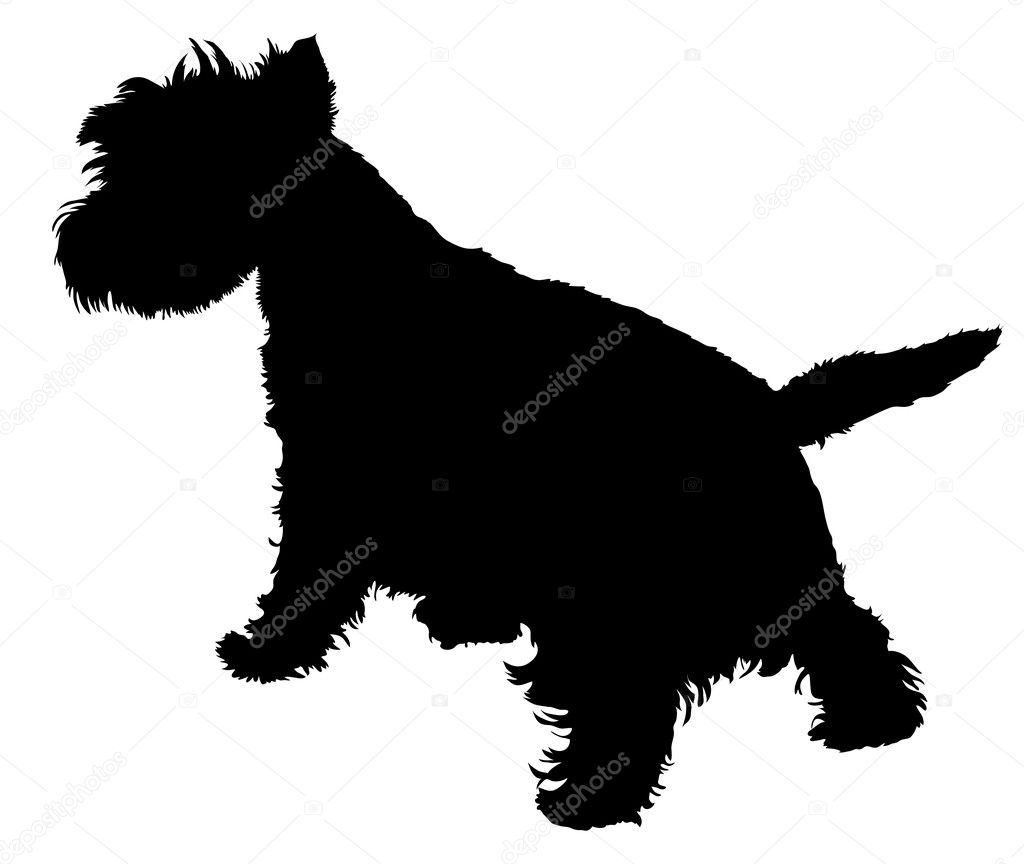 cairn terrier silhouette