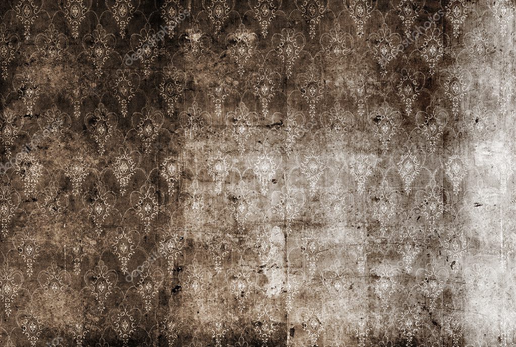 Old dirty wallpaper