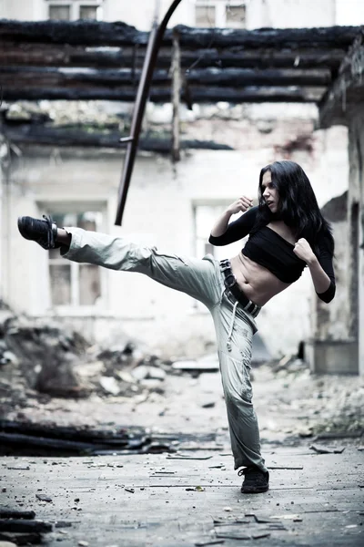 Woman fighter