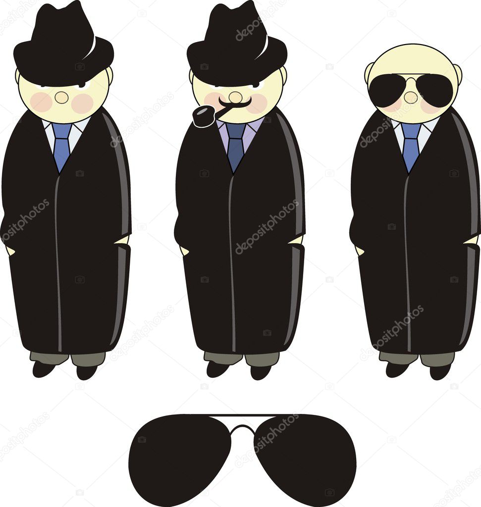 detective cartoon characters
