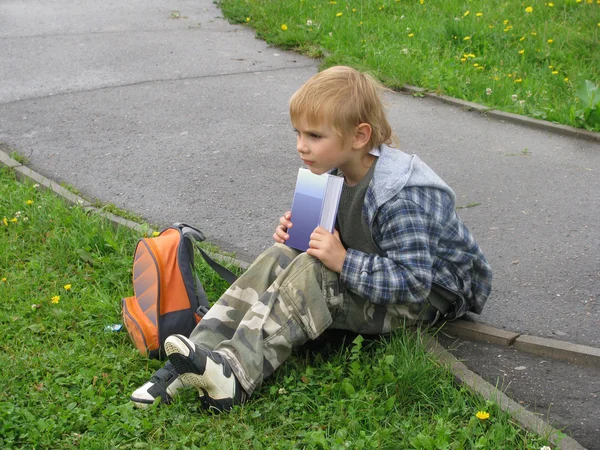 Boy And Book